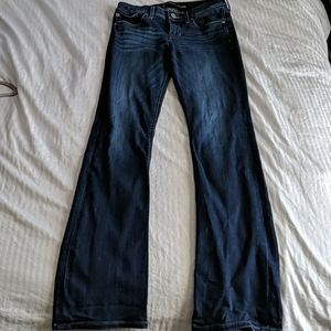 Express barely boot mid-rise jeans